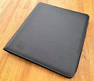 Eg 12 |Pbg ubN tH_[ Wbv J[h v oC_[ CCG TCG |[gtHI 480 |Pbg Ultra 12 Pocket Black Folder Zip Card pro Binder CCG TCG Portfolio 480Pockets