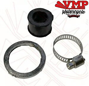 }n PW80 PY80 GL][XgTCT[}t[pCvKXPbgSWCi[NvV[ Yamaha PW80 PY80 Exhaust Silencer Muffler Pipe Gasket Rubber Joiner Clamp Seal