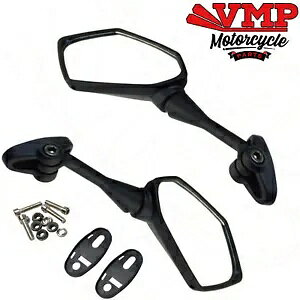 �z���_ CBR929RR �~���[ ���E�y�A�~���[ 2000 - 2001 CBR 929 RR �Z�p Honda CBR929RR Mirrors Left Right Pair Mirror 2000 - 2001 CBR 929 RR Hex �y���s�A���i�z