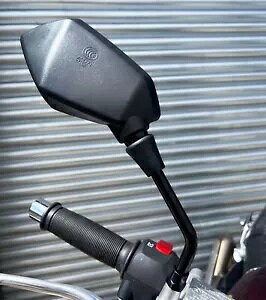 �~���[ �~���[�y�A �V�����u���b�N �X�Y�L GSF 600 650 1200 1250 �o���f�B�b�g�p MIRRORS MIRROR PAIR NEW BLACK for SUZUKI GSF 600 650 1200 1250 BANDIT �y���s�A���i�z