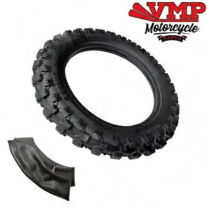 V}n PW50 PY50 ^C 2.50-10 + Ci[`[uIt[hLbYoCNtg/A New Yamaha PW50 PY50 Tyre 2.50 - 10 + Inner Tube Off Road Kids Bike Front / Rear