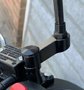 �~���[���C�U�[�G�N�X�e���_�[�A�_�v�^�[�}�E���g�A�[�� BMW C400GT 2019-2021 Mirror Riser Extender Adapter Mounts Arm for BMW C400GT 2019-2021 �y���s�A���i�z