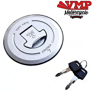 Vz_ O MSX 125 2014-2015 K\R^NtB[LbvbN & L[ New Honda Grom MSX 125 2014-2015 Petrol Fuel Tank Filler Cap Lock & Keys Alloy