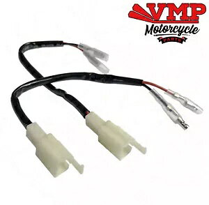 ���}�n YZF-R 125 08-14 �C���W�P�[�^�[ ���C���[ �A�_�v�^�[ ���[�h �R�l�N�^�[ LED �y�A Yamaha YZF-R 125 08-14 Indicator Wire Adaptor Leads Connector LED Pair