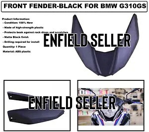 utgtF_[ - ubNv BMW G310GS ɓK - B "FRONT FENDER -BLACK" FIT FOR BMW G310GS - Express Shipping