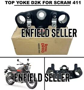 ugbv [N D2KvC GtB[h XN 411 ɓK - Bz "TOP YOKE D2K" Fit For Royal Enfield Scram 411 - Express Shipping