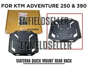 KTM Adventure 250 & 390�p�N�C�b�N�}�E���g���A���b�N - ���B�z�� QUICK MOUNT REAR RACK For KTM Adventure 250 & 390 - Express Shipping