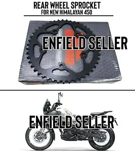 「リア ホイール スプロケット」ロイヤル エンフィールド New ヒマラヤン 450 に適合 "REAR WHEEL SPROCKET" Fit For Royal Enfield New Himalayan 450