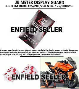 uJB [^[fBXvCK[hv KTM DUKE 125/200/250 & RC 125/200/250 ɓK "JB METER DISPLAY GUARD" FIT FOR KTM DUKE 125/200/250 & RC 125/200/250