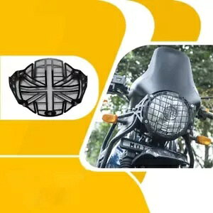 uwbhCg O MSAubNvC GtB[h q} 411 уXN 411 ɓK "HEADLIGHT GRILL MS, BLACK" FIT FOR ROYAL ENFIELD HIMALAYAN 411 & SCRAM 411