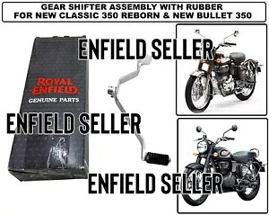 �u�S���t���M�A�V�t�@�[�A�Z���u���v R.E New Classic 350 & New Bullet 350 �ɓK�� GEAR SHIFER ASSEMBLY WITH RUBBER Fit For R.E New Classic 350 & New Bullet 350 �y���s�A���i�z