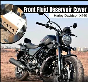 utgt[hU[o[Jo[AVo[vn[[_rbh\ X440 ɓK "FRONT FLUID RESERVOIR COVER, SILVER" FIT FOR HARLEY DAVIDSON X440