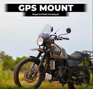 uGPS }Eg A~jE SSv q} 411 уXN 411 ɓK "GPS MOUNT ALUMINIUM AND SS" FIT FOR Himalayan 411 & Scram 411