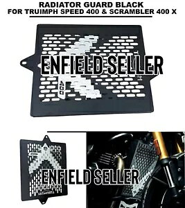 uWG[^[K[h ubNv TRUIMPH SPEED 400 & SCRAMBLER 400 XɓK "RADIATOR GUARD BLACK" FIT FOR TRUIMPH SPEED 400 & SCRAMBLER 400 X