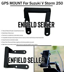 uGPS }EgvXYL V Xg[ 250 ɓK - BB "GPS MOUNT" Fit For Suzuki V Storm 250 - Express Shipping.