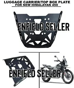 �u���Q�L�����A/�g�b�v�{�b�N�X�v���[�g�v���C�����G���t�B�[���h New Himalayan 450 �ɓK�� LUGGAE CARRIER/TOP BOX PLATE Fit For Royal Enfield New Himalayan 450 �y���s�A���i�z
