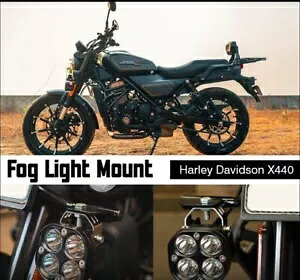 utHOCg}EgAubNvn[[_rbh\ X440 ɓK "FOG LIGHT MOUNT, BLACK" FIT FOR HARLEY DAVIDSON X440