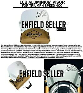 LCB A~oCU[ gCAt Xs[h 400 ɓK LCB ALUMINIUM VISOR Fit For Triumph Speed 400