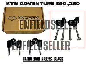 KTM �A�h�x���`���[ 250 & 390 "�n���h���o�[ ���C�U�[�A�u���b�N" - ���B���� KTM Adventure 250 & 390 "HANDLEBAR RISER, BLACK" - Express Shipping