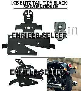uLCB BLITZ TAIL TIDY BLACKvCGtB[hX[p[~[eBA650ɓK "LCB BLITZ TAIL TIDY BLACK" FIT FOR ROYAL ENFIELD SUPER METEOR 650
