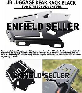 �uJB ���Q�b�W ���A���b�N�A�u���b�N�vKTM 390 ADVENTURE �ɓK�� JB LUGGAGE REAR RACK, BLACK FIT FOR KTM 390 ADVENTURE �y���s�A���i�z