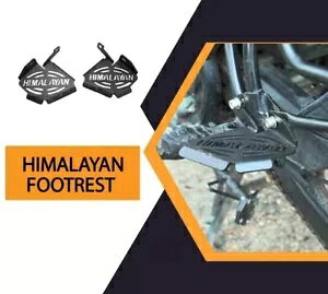�t�b�g���X�g ���C���� �G���t�B�[���h �q�}������ 411 �ɓK�� - ���B�z�� FOOTREST Fit For Royal Enfield Himalayan 411 - Express Shipping