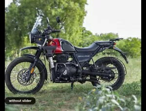 uGWK[h MS ubNv C GtB[h q} 411 BS6 & XN 411 ɓK "ENGINE GUARD MS BLACK" FIT FOR ROYAL ENFIELD HIMALAYAN 411 BS6 & SCRAM 411
