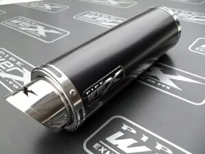 2013- Kawasaki Z800 Moto GP X^C pE_[ ubN [X GL][Xg JATCT[ 2013- Kawasaki Z800 Moto GP Style Powder Black Race Exhaust Can, Silencer