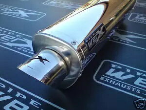 �p�C�v���F���N�X ���}�n YZF R1 98-01 �X�e�����X�X�`�[�� �g���C�I�[�o�� �G�L�]�[�X�g�J�� �T�C�����T�[ SL Pipe Werx Yamaha YZF R1 98-01 Stainless Steel Tri Oval Exhaust Can, Silencer SL �y���s�A���i�z
