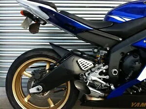 �p�C�v���[�N�X ���}�n R6 2006 �ȍ~ 07 08 2CO - �X���b�V���J�b�g���[�X�g���� GP �G�L�]�[�X�g�J�� Pipe Werx Yamaha R6 2006 onwards 07 08 2CO - Slash Cut Race Trim GP Exhaust Can �y���s�A���i�z
