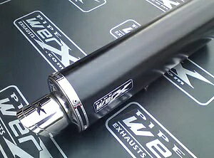 pCv[NX JTL ZX12R ZX12R pE_[ubN I[oGL][Xg TCT[GhJ SL Pipe Werx Kawasaki ZX 12R ZX12R Powder Black Oval Exhaust Silencer End Can SL