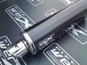 Kawasaki ZX12R ZX12R I[opE_[ubNGL][Xg Xg[g Kawasaki ZX12R ZX 12R Oval Powder Black Exhaust Street