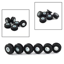 6×Black Gas Fuel Tank Mounts Rubber Grommets Fit Harley Heritage Softail 84-99 6×Black Gas Fuel Tank Mounts Rubber Grommets Fit Harley Heritage Softail 84-99