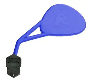 ~[[X/܂肽݃~[XCxu[AATVnho[CLtAeeXgtB- Mirror race / folding mirror swivel left blue with ATV handlebar cl with e-test.-