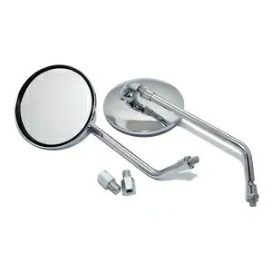 MZ Simson �o�C�N�~���[ �o�b�N�~���[ �N���[�����b�L S50 S51 KR51 M8 M10 �N���[��- MZ Simson Motorcycle Mirror Rear Mirror Chrome Plated S50 S51 KR51 M8 M10 Chrome- �y���s�A���i�z