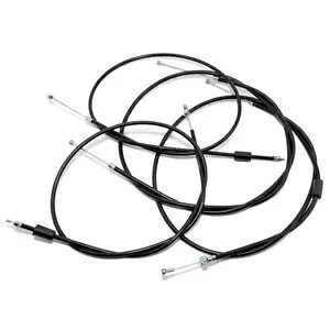 Simson Zbg - 4x {[f gCAGf[ - ubN - S51EAS53EAS70EAS83E- Simson Set - 4x Bowden Trains, Enduro - Black - S51E, S53E, S70E, S83E-