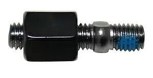 ~[A_v^[ Highsider M8 to M8 ubN- Mirror Adapter Highsider M8 to M8 Black-