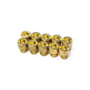 ���C���m�Y���Z�b�g 10 �� 50-72 GY6 �p Longjia LJ50QT - F-01 Keeway RY8- Main Nozzles Set 10pcs 50-72 for GY6 for Longjia LJ50QT - F-01 Keeway RY8- �y���s�A���i�z