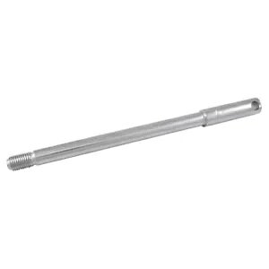 Simson フロントプラグインアクスル、亜鉛メッキ - 長さ 220mm - 162 / 58mm - S53 Schei 用 Simson Front Plug-in Axle, Galvanized - Length 220mm - 162 / 58mm - for S53 Schei-