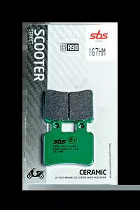 oCNpu[Lpbh SBS 167HM Xg[gZ~bN- Brake pads SBS 167HM Street Ceramic for motorcycles-