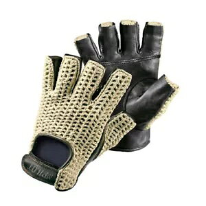 pCbg1 n[ttBK[hCrOO[u-L-ubN- Pilot-1, Half Finger Driving Gloves - L - Black-