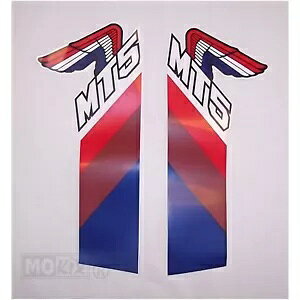 �z���_ MT'86 �z���C�g ��/�E�p����- Decor for Honda MT'86 White Left/Right-