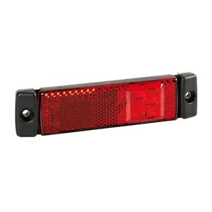 3  LED ƃtN^[ǉƖ - 24V - - Additional Lighting with 3 LEDs and Reflectors - 24V - Red-