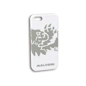 Malossi ���C�I�� ���S �d�b�P�[�X iPhone 4-4S �p �O���[�A�z���C�g- Malossi Lion Logo Phone Case Grey for iPhone 4-4S, White- �y���s�A���i�z