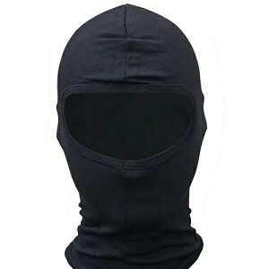 ストームフード Maxtuned ストームマスク フェイスマスク シングルアイ ブラック 綿 100% Storm Hood Maxtuned Storm Mask Face Mask Single Eye Black 100% Cotton-