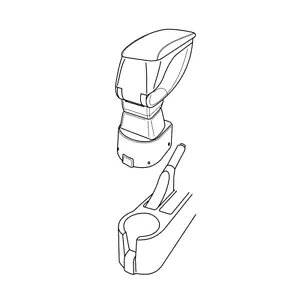 q_CQbcpA[Xg}Egv- Armrest Mount Lamp for Hyundai Getz-