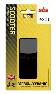 �u���[�L�p�b�h SBS 142CT �J�[�{���e�b�N- Brake pads SBS 142CT Carbon Tech- �y���s�A���i�z