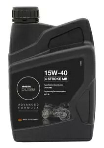AVISTA pX 4 Xg[N 4 Xg[N GW IC SAE 15W-40 XN[^[p API SL 1L K- AVISTA Pulse 4 Stroke 4-Stroke Engine Oil SAE 15W-40 for Scooter Meets API SL 1L-
