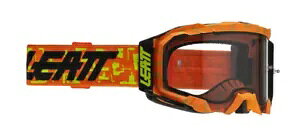 Leatt Velocity 5.5 lI IW Cg O[ 58% S[O Leatt Velocity 5.5 Neon Orange Light Grey 58% Goggle