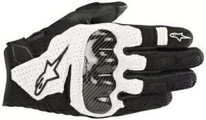 ApCX^[Y SMX-1 AIR V2 ubN zCg O[u TCY M Alpinestars SMX-1 AIR V2 Black White Gloves size Medium